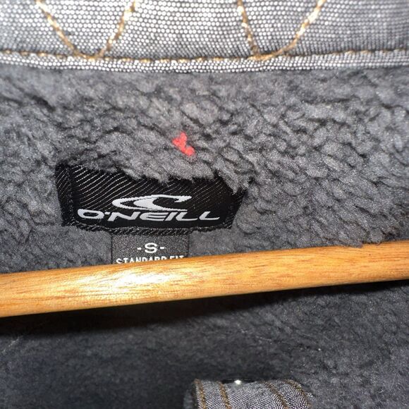 Oneill Flannel Shirt Jacket Small SuperFleece Sherpa Lined Shacket NWT - Picture 10 of 16